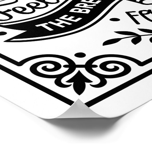 Porch Etiquette: De ongeschreven regels van ontspa Poster (Hoek)