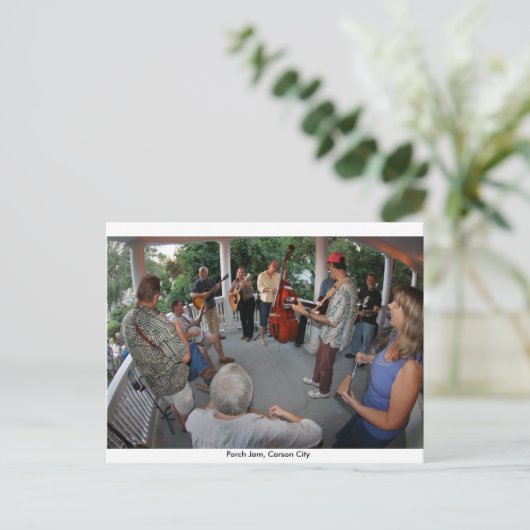Porch Jam, Carson City Briefkaart (Staand voorkant)