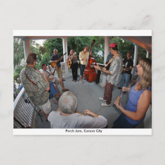 Porch Jam, Carson City Briefkaart