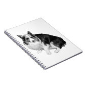 Porch-Light Corgi Notes Notitieboek (Rechterzijde)