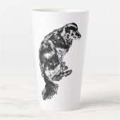 Porch-Light Outline — Retriever Latte Mok (Voorkant)