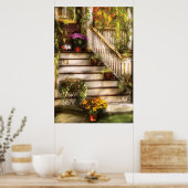 Porch - Livin zit vol met natuur Poster (Keuken)