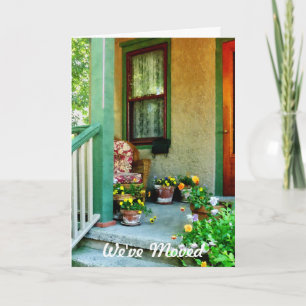 Porch met stoel met beschermlaag - We hebben kaart