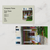 Porch met voortuin visitekaartje (Voorkant / Achterkant)