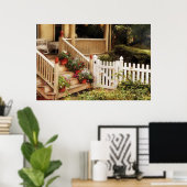 Porch - Mijn grootmoeders tuin Poster (Thuiskantoor)