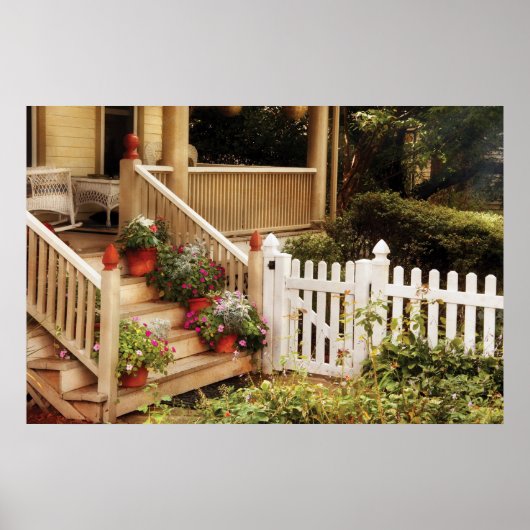 Porch - Mijn grootmoeders tuin Poster (Voorkant)