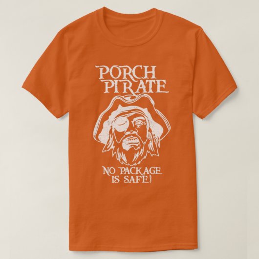 Porch Pirate inverted RxTp T-shirt (Design voorkant)