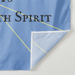 Porch Spirit Variation | Blauw | Bosbouw Wandkleed