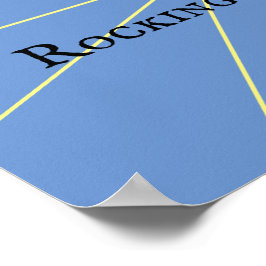 Porch Spirit Variation | Blauw | POSTER