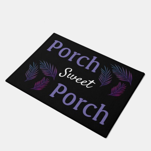 Porch Sweet Porch deurmat (Schuin)