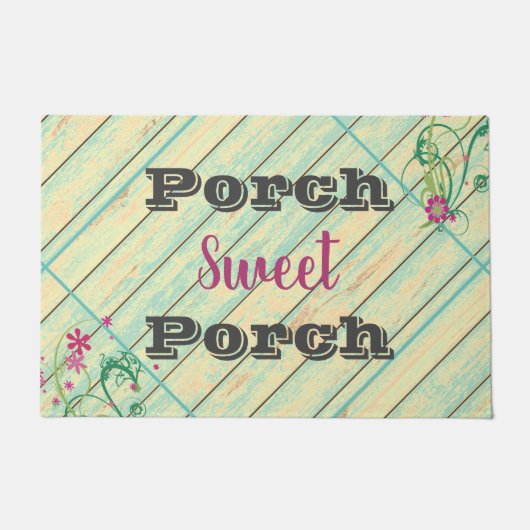 Porch sweet Porch deurmat (Voorkant)
