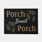 Porch Sweet Porch deurmat (Voorkant)