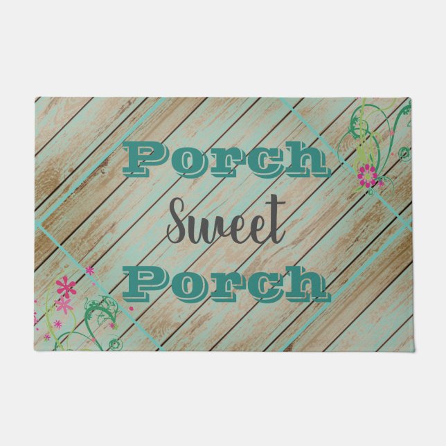 Porch sweet Porch deurmat (Voorkant)