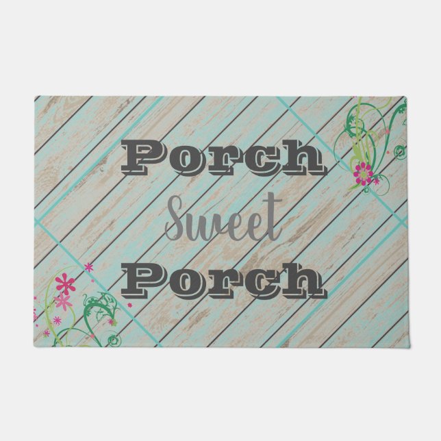 Porch sweet Porch deurmat (Voorkant)