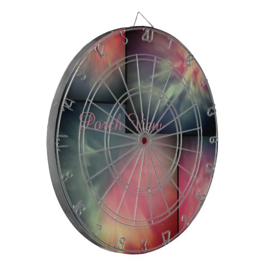 Porch Uitzicht / Corona / Dartbord (Voorkant Links)