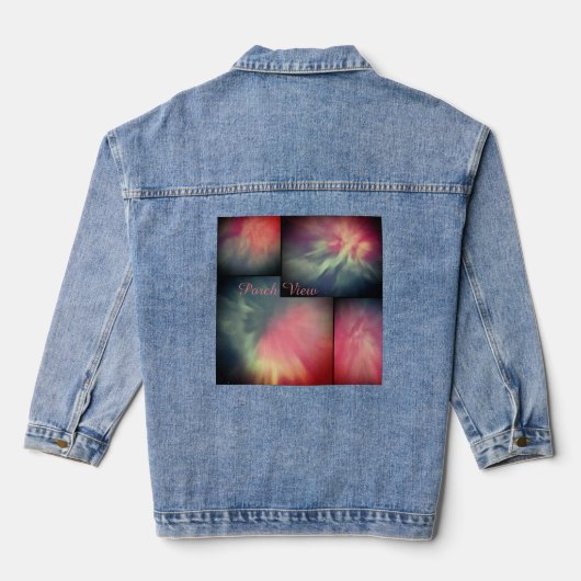 Porch Uitzicht / Corona / Denim Jacket (Achterkant)