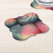 Porch Uitzicht / Corona / Kartonnen Onderzetters (Gekanteld)