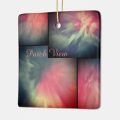 Porch Uitzicht / Corona / Keramisch Ornament (Links)