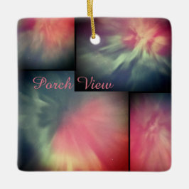 Porch Uitzicht / Corona / Keramisch Ornament