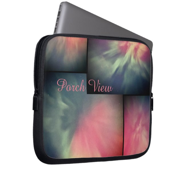 Porch Uitzicht / Corona / Laptop Sleeve (Voorkant Rechts)