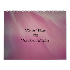 Porch Uitzicht van het noorderlicht / One / Kalender