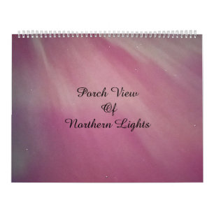 Porch Uitzicht van het noorderlicht / One / Kalender