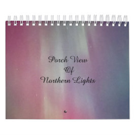 Porch Uitzicht van Norther Lights / Twee / Kalender