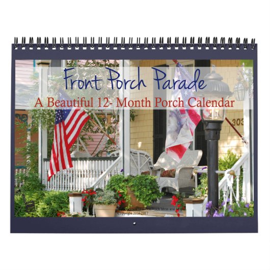Porch-voorkant — prachtige kalender van 12 maanden (Hoes)