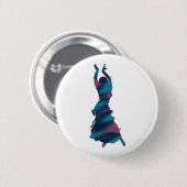 Porcha * ronde button 5,7 cm (Voorkant /achterkant)