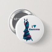 Porcha * ronde button 5,7 cm (Voorkant /achterkant)