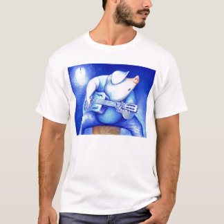 Porcine Blue T-Shirt