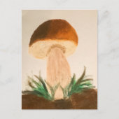 Porcini Mushroom Briefkaart (Voorkant)