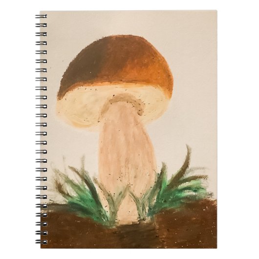 Porcini Mushroom Notitieboek (Voorkant)