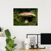 Porcinopaddenstoel Poster (Thuiskantoor)