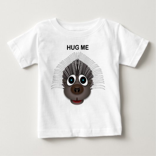Porcupine - Baby Fine Jersey T-Shirt (Voorkant)