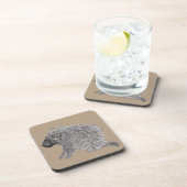 Porcupine Bier Onderzetter (Rechterzijde)