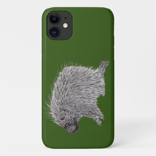 Porcupine Case-Mate iPhone Case (Achterkant)