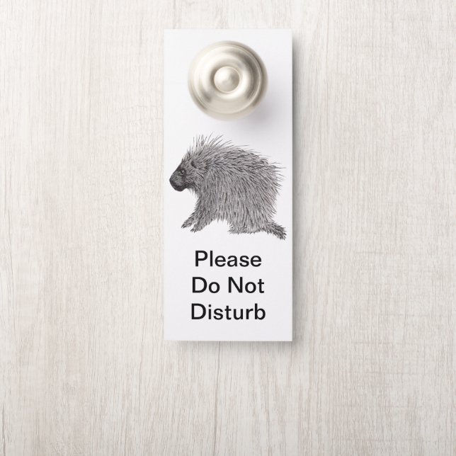 porcupine deurhanger (Op knop)