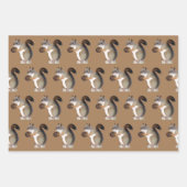 Porcupine, Eekhoorn en Fawn Inpakpapier Vel (Voorkant 2)