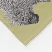 Porcupine Fleece Deken (Hoek)