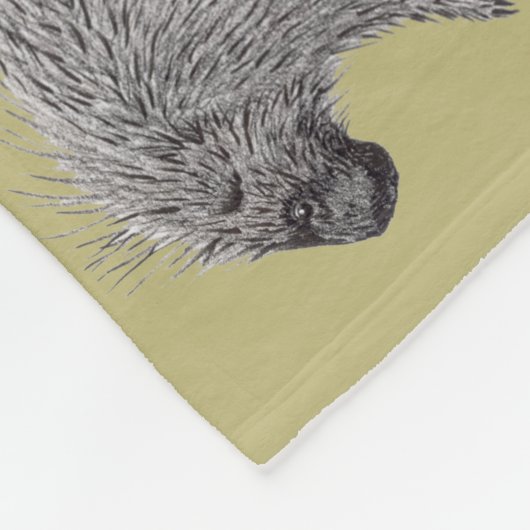 Porcupine Fleece Deken (Hoek)