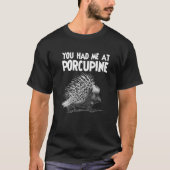 Porcupine Great Sharp Hugger Hegg Cuddle 2 T-shirt (Voorkant)
