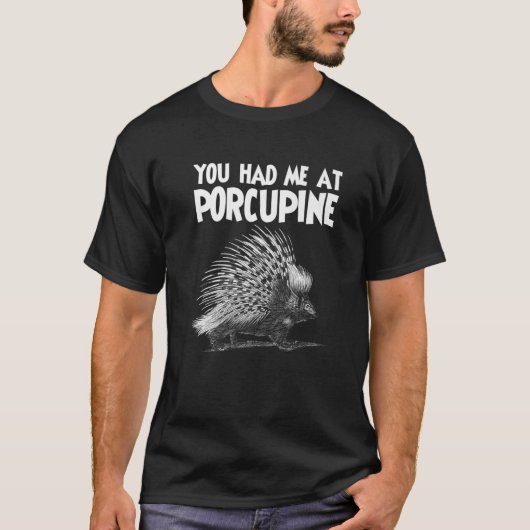 Porcupine Great Sharp Hugger Hegg Cuddle 2 T-shirt (Voorkant)