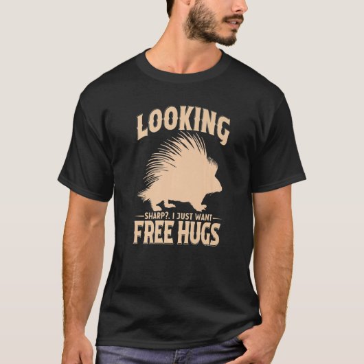 Porcupine Great Sharp Hugger Hegg Cuddle 5 T-shirt (Voorkant)