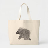 Porcupine Grote Tote Bag (Voorkant)