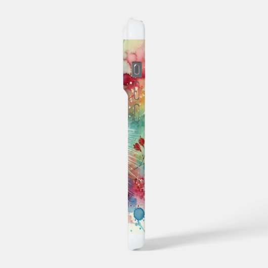 Porcupine in a Tranquil Forest 210624AREF125 - Wat iPhone Hoesje (Linkerkant)