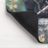 Porcupine in Tree Animal Natuur Foto Mousepad Muismat (Hoek)