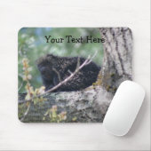 Porcupine in Tree Animal Natuur Foto Mousepad Muismat (Met muis)