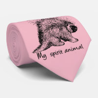 Porcupine is mijn geestesdier.