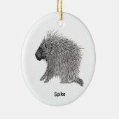 Porcupine Keramisch Ornament (Rechts)